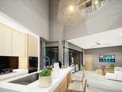 Residential complex Complex of villas with swimming pools and gardens near the beach, Samui, Thailand