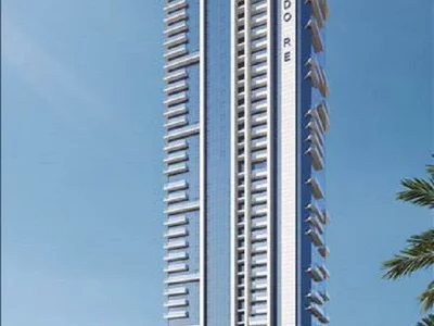 Wohnanlage High-rise residence Me Do Re with swimming pools and a spa area in JLT, Dubai, UAE