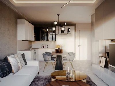 Zespół mieszkaniowy New residence with swimming pools, restaurants and a school in the heart of Izmir, Turkey
