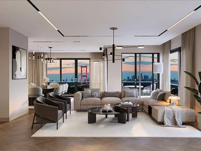 Residential complex New residence with a swimming pool, a fitness center and views of the Bosphorus, 30 minutes away from the coast, Istanbul, Turkey