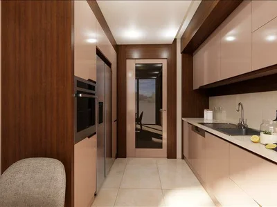 Wohnanlage New residence with swimming pools and a shopping mall, Istanbul, Turkey
