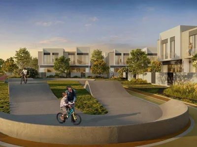 Residential complex New residential complex D-Villas with golf and tennis academies, restaurants and shopping malls, Jumeirah Golf Estates, Dubai, UAE
