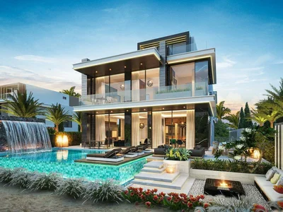 Residential complex Luxury villa in a premium residence Lagoons Venice with a beach close to the autodrome and a polo club, Damac Lagoons, Dubai, UAE