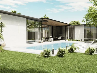 Residential complex New residential complex of premium villas in Bang Tao, Choeng Thale, Thalang, Phuket, Thailand