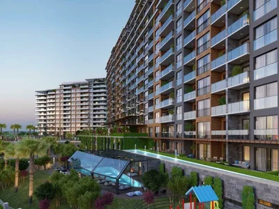 Residential complex New residence with swimming pool and a fitness center, Izmir, Turkey