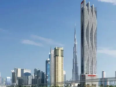 Residential complex Apartments in 101-storey skyscraper in Business Bay business district near metro, Dubai, UAE