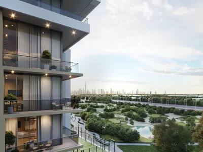 Wohnanlage Sobha One — new residence by Sobha Realty with a golf course and a spa center in Ras Al Khor Industrial Area, Dubai
