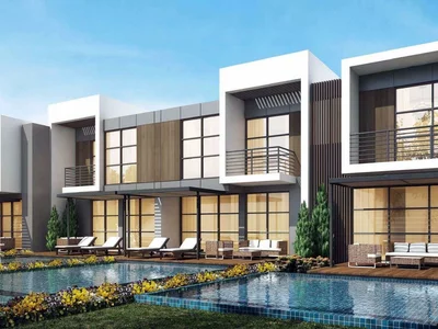 Zespół mieszkaniowy Zinnia villas and townhouses with yields from 5%, in the tranquil area of Damac Hills 2, Dubai, UAE