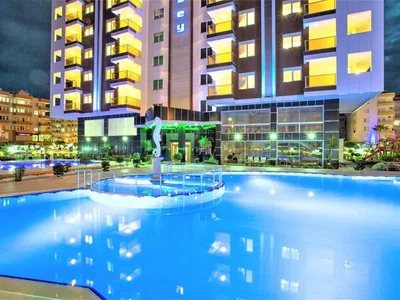 Dzielnica mieszkaniowa Furnished 1+1 apartment with sea view in Yenisey Residence complex.