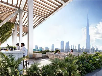 Жилой комплекс Новая высотная резиденция Fairmont Residences Solara Tower с бассейнами в пешей доступности от Бурдж Халифа, Business Bay, Дубай, ОАЭ