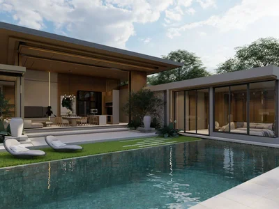 Complexe résidentiel Residential complex of first-class villas with private pools, Phuket, Thailand
