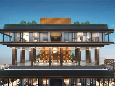 Zespół mieszkaniowy New residence in the heart of the most prestigious area of Bangkok, Thailand