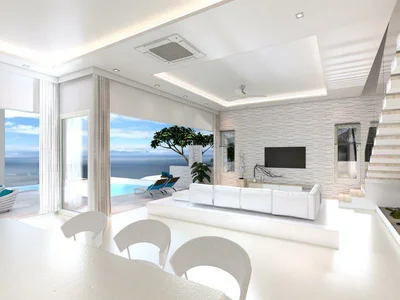 Zespół mieszkaniowy New business class villas in the north-east of Samui, 5 minutes to Choeng Mon Beach, 8 minutes to Samui Airport, Bo Phut, Thailand