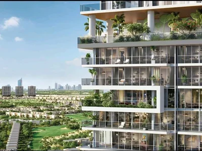 Complejo residencial New penthouses with private swimming pools in LEGADO Residence with parks and restaurants, JVC, Dubai, UAE