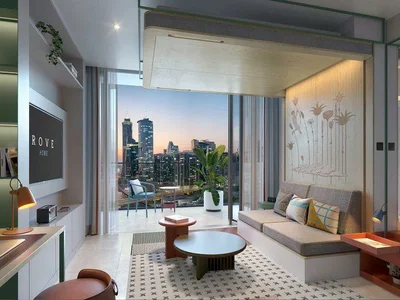 Wohnanlage New complex of furnished apartments Rove Home Marasi Drive with swimming pools and a co-working area in the heart of Business Bay, Dubai, UAE