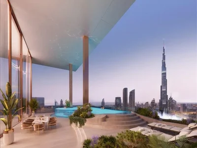 Жилой комплекс Новая высотная резиденция Fairmont Residences Solara Tower с бассейнами в пешей доступности от Бурдж Халифа, Business Bay, Дубай, ОАЭ
