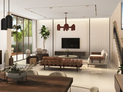 Complejo residencial New residence Lagoons Nice with a beach, swimming pools and a spa close to the autodrome and Palm Jumeirah, Damac Lagoons, Dubai, UAE
