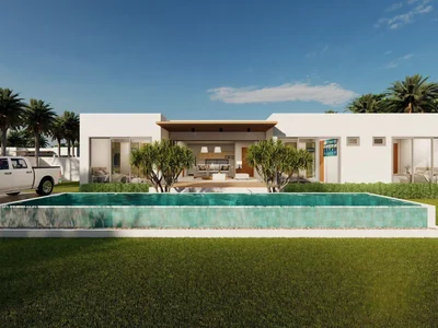 Zespół mieszkaniowy New residential complex of villas with swimming pools near the sea in the area of ​​Laem Set, Samui, Thailand