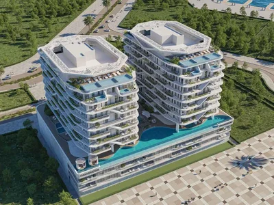 Complexe résidentiel New Hatimi Residences with a swimming pool and wellness clubs, Dubai Islands, Dubai, UAE