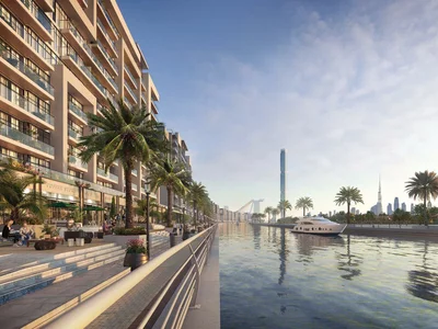 Жилой комплекс Резиденция Riviera III с зелеными зонами и спортивными площадками недалеко от центра города, в районе MBR City, ОАЭ
