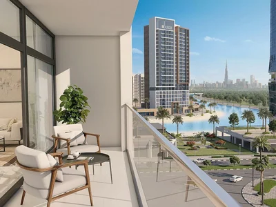 Complexe résidentiel New residence Riviera IV with beaches and gardens in the city center, MBR City, Dubai, UAE