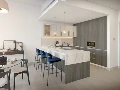 Zespół mieszkaniowy Belmont Residences modern residential complex in a quiet and peaceful area with parks and schools, JVT, Dubai, UAE