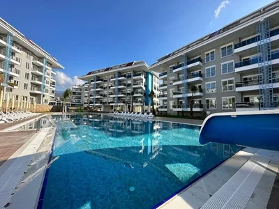 Residential complex Furnished 1+1 apartment in Calypso Residence complex at a low price.