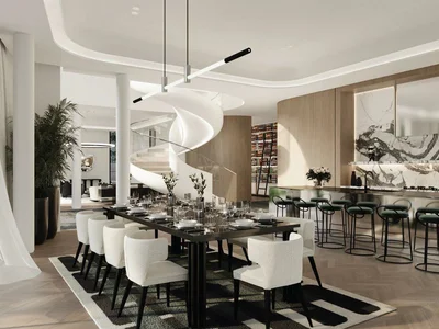 Zespół mieszkaniowy New complex of villas Karl Lagerfeld with swimming pools and roof-top terraces, Nad Al Sheba, Dubai, UAE