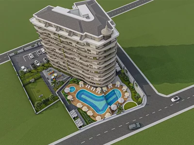 Complejo residencial Kvartiry v novom komplekse - rayon Avsallar