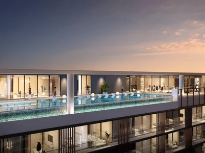 Жилой комплекс Новая высотная резиденция The Place рядом с гольф-клубами, Dubai Sports City, Дубай, ОАЭ