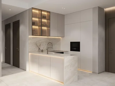 Residential complex Townhouse in new Reef 1000 Residence with underground gardens, sitting areas and a co-working area, Dubailand, Dubai, UAE