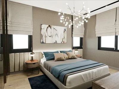 Zespół mieszkaniowy New residence with a swimming pool and a spa area close to a metro station and a highway, Istanbul, Turkey