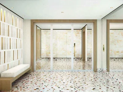 Zespół mieszkaniowy New residential complex with SPA and panoramic sea views in Beausoleil, Cote d'Azur, France