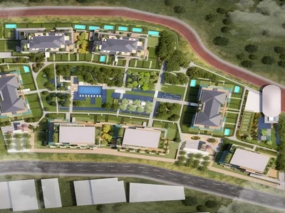 Residential complex Luxury apartments in the center of Istanbul in the Dap Yeni Levent complex.