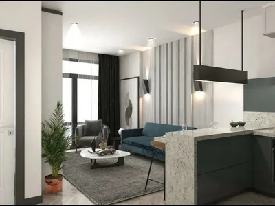 Zespół mieszkaniowy Residential complex with swimming pool, parking, barbecue area, Kocahasanli, Mersin, Turkey