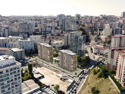 Wohnanlage New residence with a garden, a swimming pool and around-the-clock security, Istanbul, Turkey