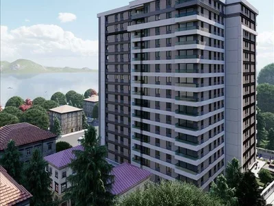 Residential complex Residence with a green area near the coast, in the center of Istanbul, Turkey