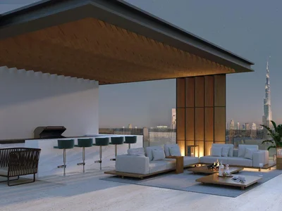 Wohnanlage New complex Harrisoni Villas La Mer with a swimming pool and panoramic views close to Burj Khalifa, La Mer, Dubai, UAE