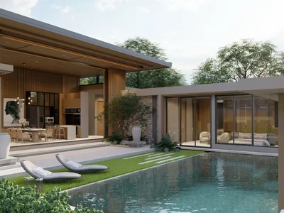 Complexe résidentiel Residential complex of first-class villas with private pools, Phuket, Thailand