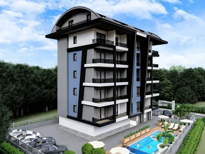 Zespół mieszkaniowy Residential complex with swimming pool, sauna and gym, Ciplakli, Turkey