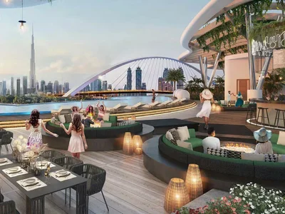 Residential complex DAMAC Cavalli Couture Tower — luxury residence on the bank of the Dubai Water Canal in Al Safa 1, Dubai