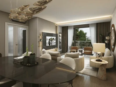 Wohnanlage New guarded residence with swimming pools, green areas and a fitness center, Istanbul, Turkey