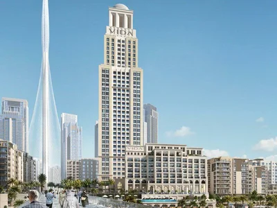 Complejo residencial High-rise waterfront residence Vida Creek Beach with a hotel and a private beach, Dubai Creek Harbour, Dubai, UAE