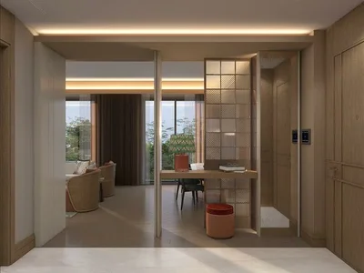 Zespół mieszkaniowy New residence with a swimming pool and a green area close to a metro station, Istanbul, Turkey