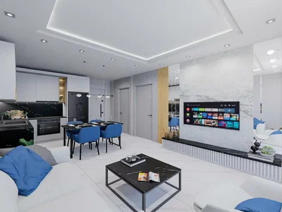 Zespół mieszkaniowy Luxury residence with swimming pools and a tennis court clos to the sea, Alanya, Turkey