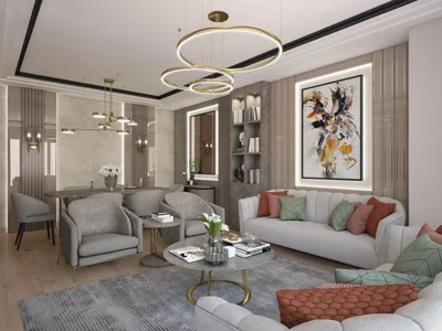 Residential complex Residential complex with a swimming pool and a fitness center close to universities and E-5 highway, Istanbul, Turkey