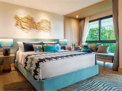 Zespół mieszkaniowy New residence with a swimming pool and a spa center at 400 meters from the beach, Phuket, Thailand