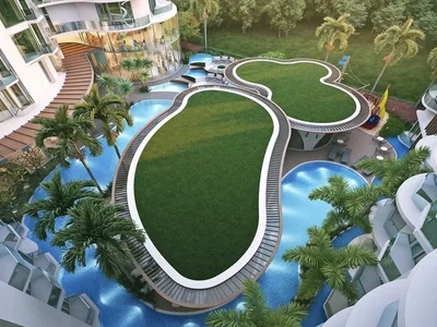 Zespół mieszkaniowy Apartments in the Aura Condominium complex in Rawai.