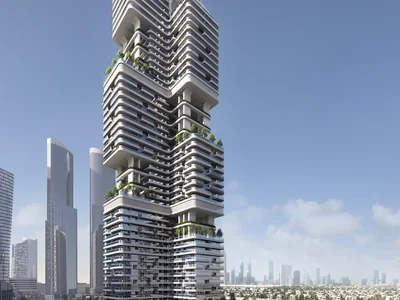 Complexe résidentiel Society House complex with rooftop terrace, rooftop bar and four gardens with panoramic views of the city centre, Downtown Dubai, Dubai, UAE