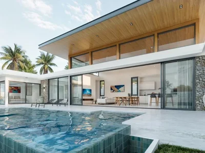 Wohnanlage New complex of villas with swimming pools just 100 m from Bang Po Beach, Maenam, Samui, Thailand